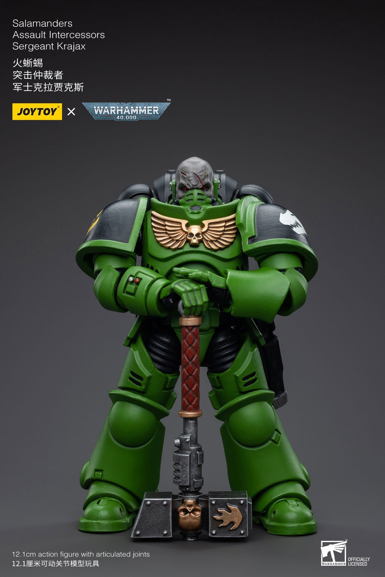 Joytoy: Salamanders Assault Intercessors Sergeant Krajax