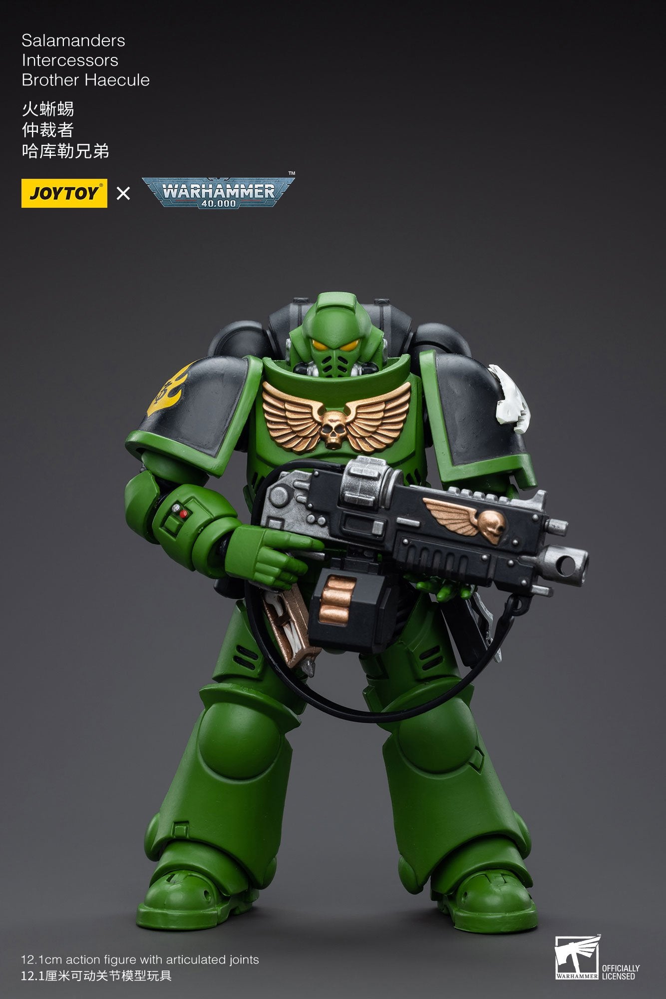 Joytoy: Salamanders Intercessors Brother Haecule