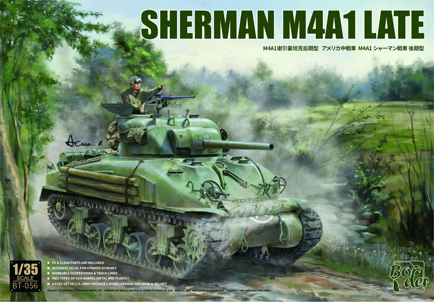 Border Model: 1/35 Sherman M4A1 Late