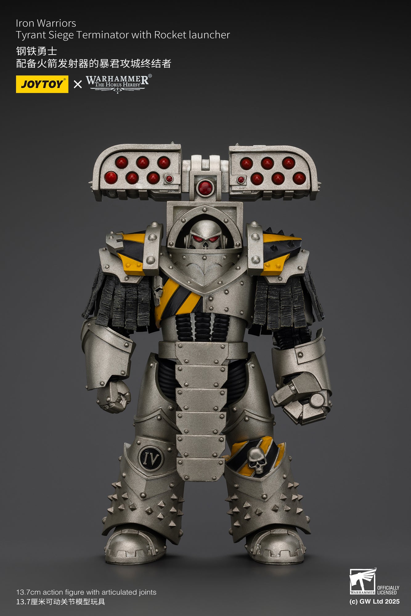 Joytoy: Iron Warriors Tyrant Siege Terminator with Rocket Launcher