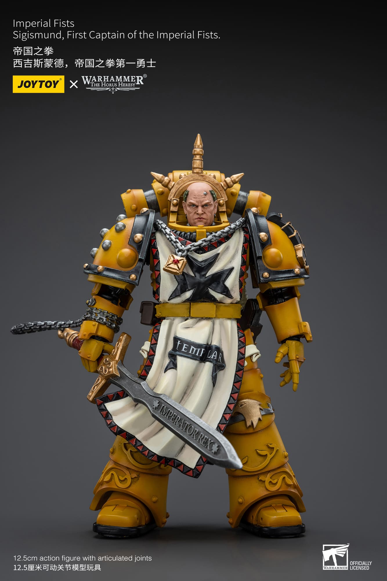 Joytoy: Imperial Fists Sigismund, First Captain of the Imperial Fists