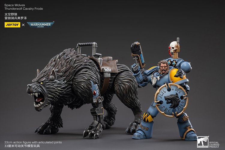 Joytoy: Space Wolves Thunderwolf Cavalry Frode