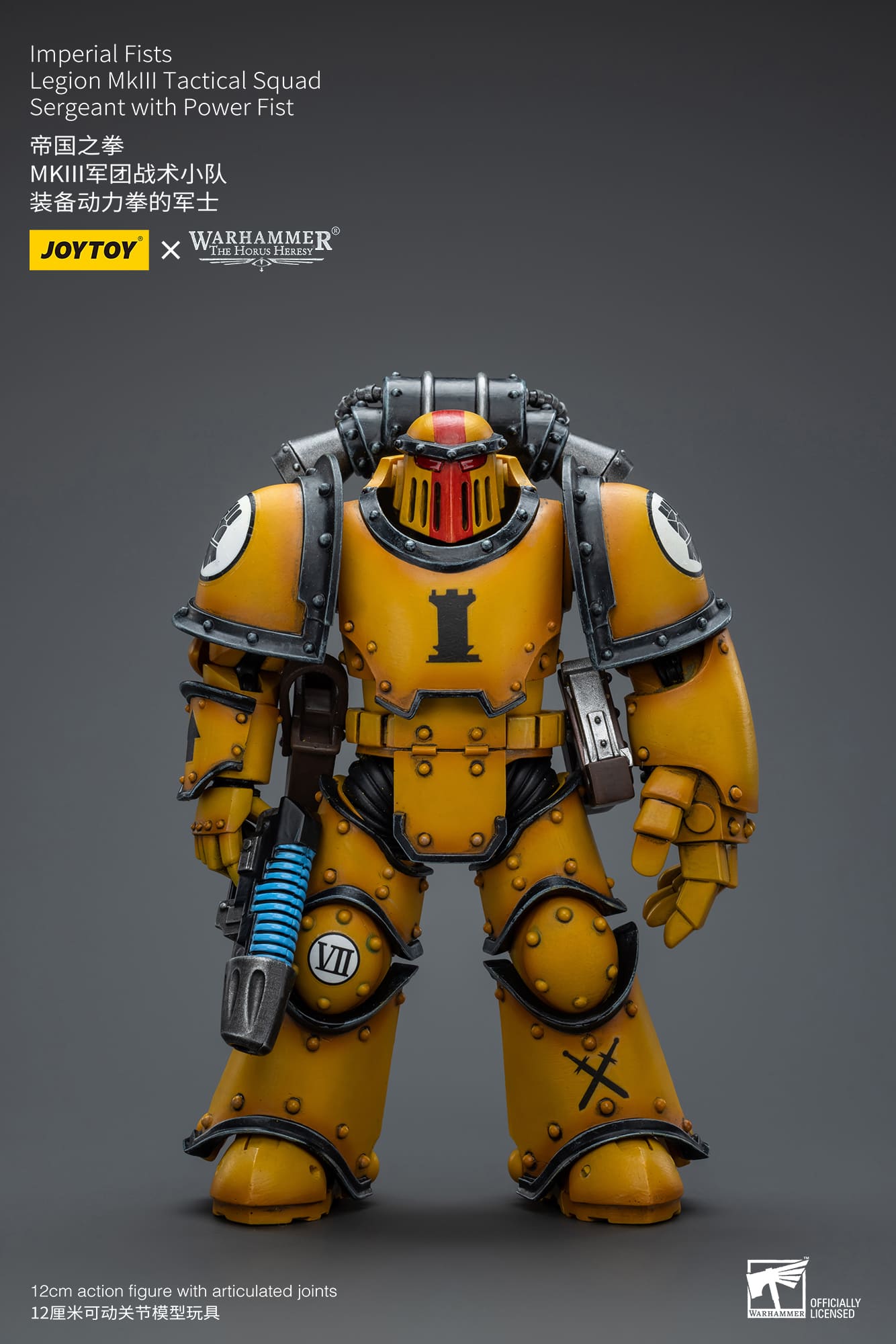 Joytoy: Imperial Fists Legion MkIII Tactical Squad Sergeant with Power Fist