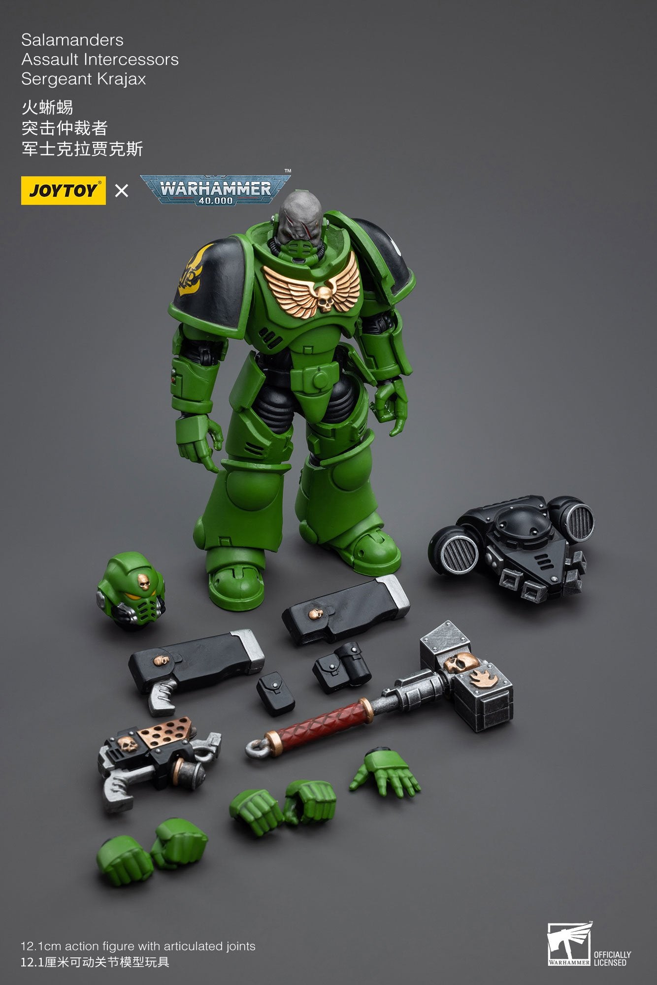 Joytoy: Salamanders Assault Intercessors Sergeant Krajax