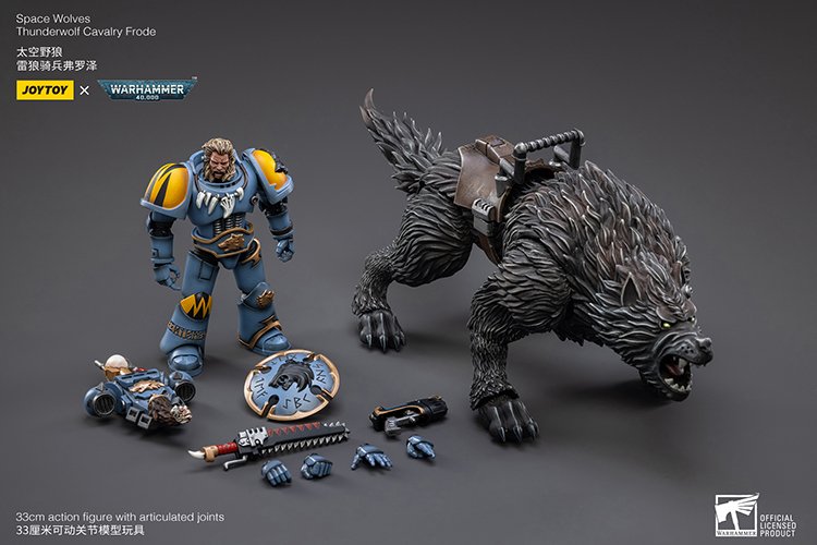 Joytoy: Space Wolves Thunderwolf Cavalry Frode