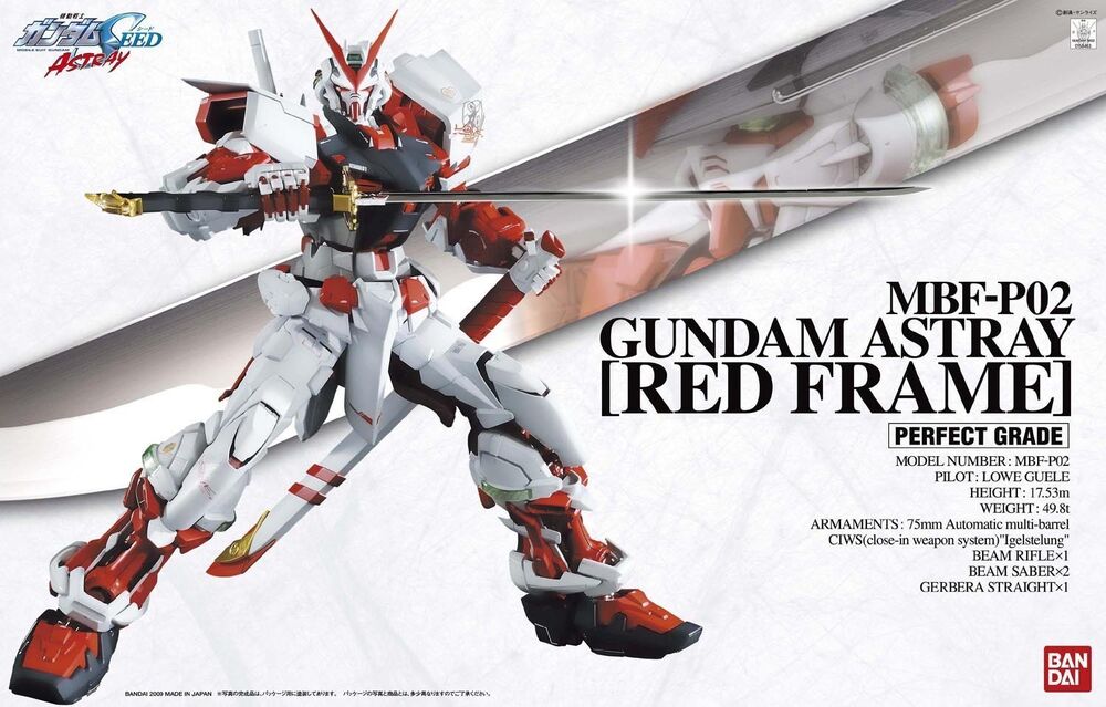 PG Gundam Astray Red Frame