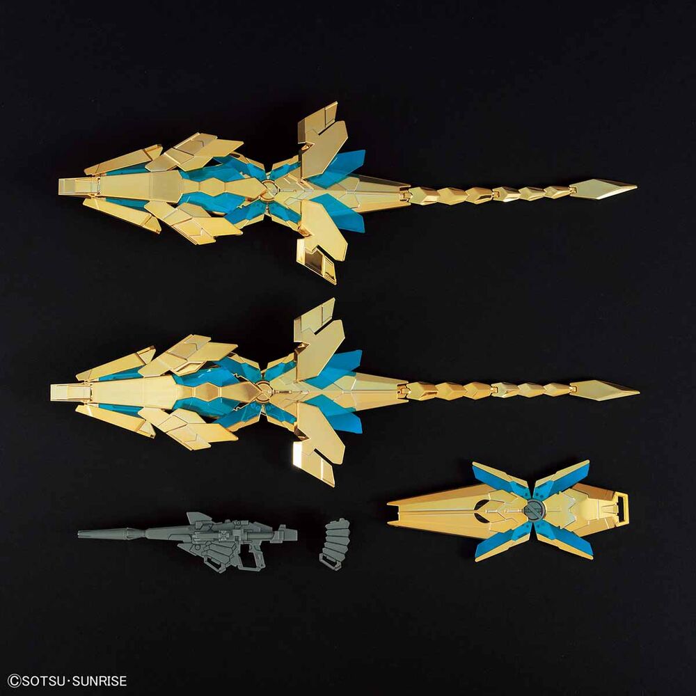 HGUC #216 RX-0 Unicorn Gundam 03 Phenex (Destroy Mode) (Narrative Ver.) (Gold Coating Ver.)