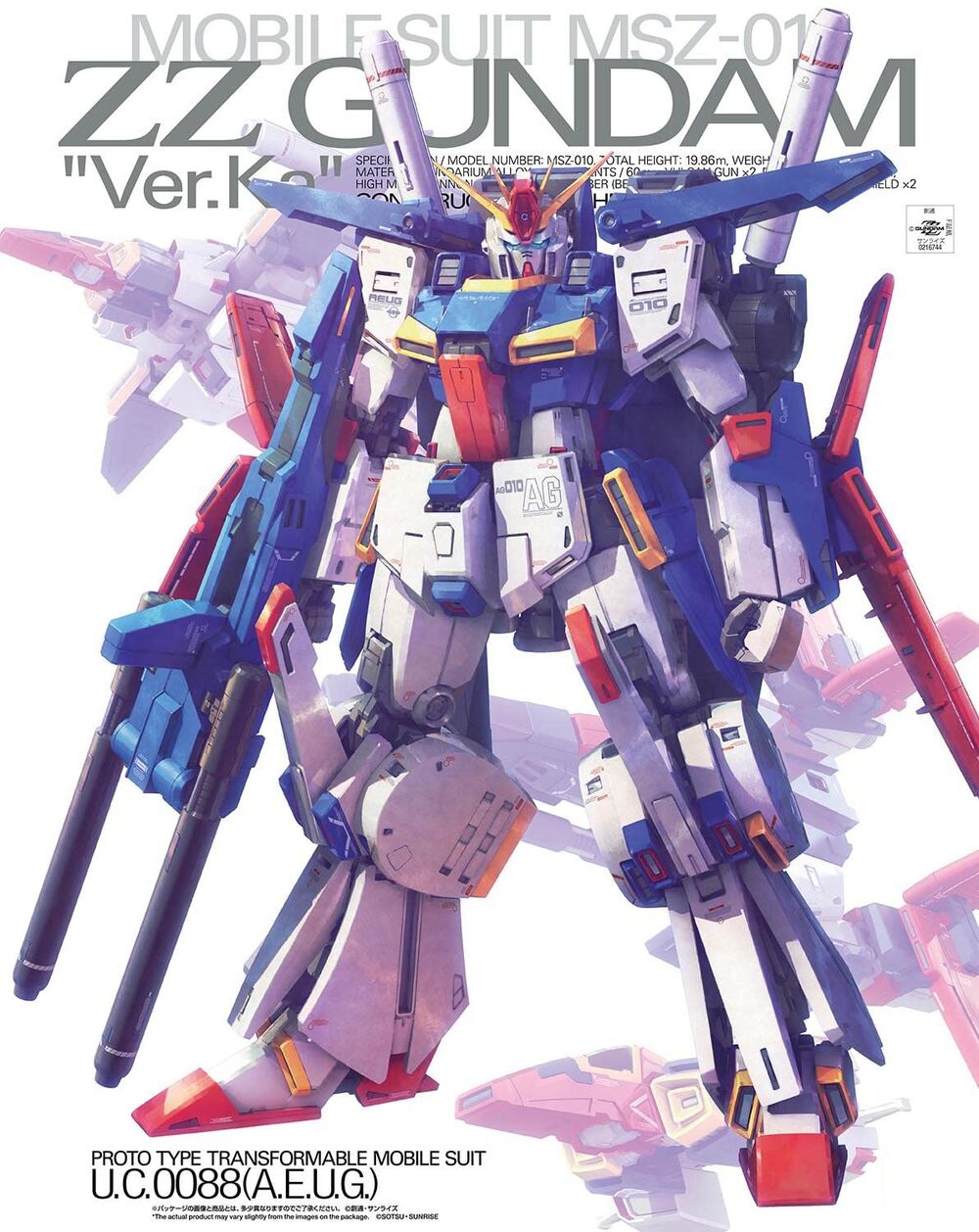 MG #198 ZZ Gundam (Ver. Ka)