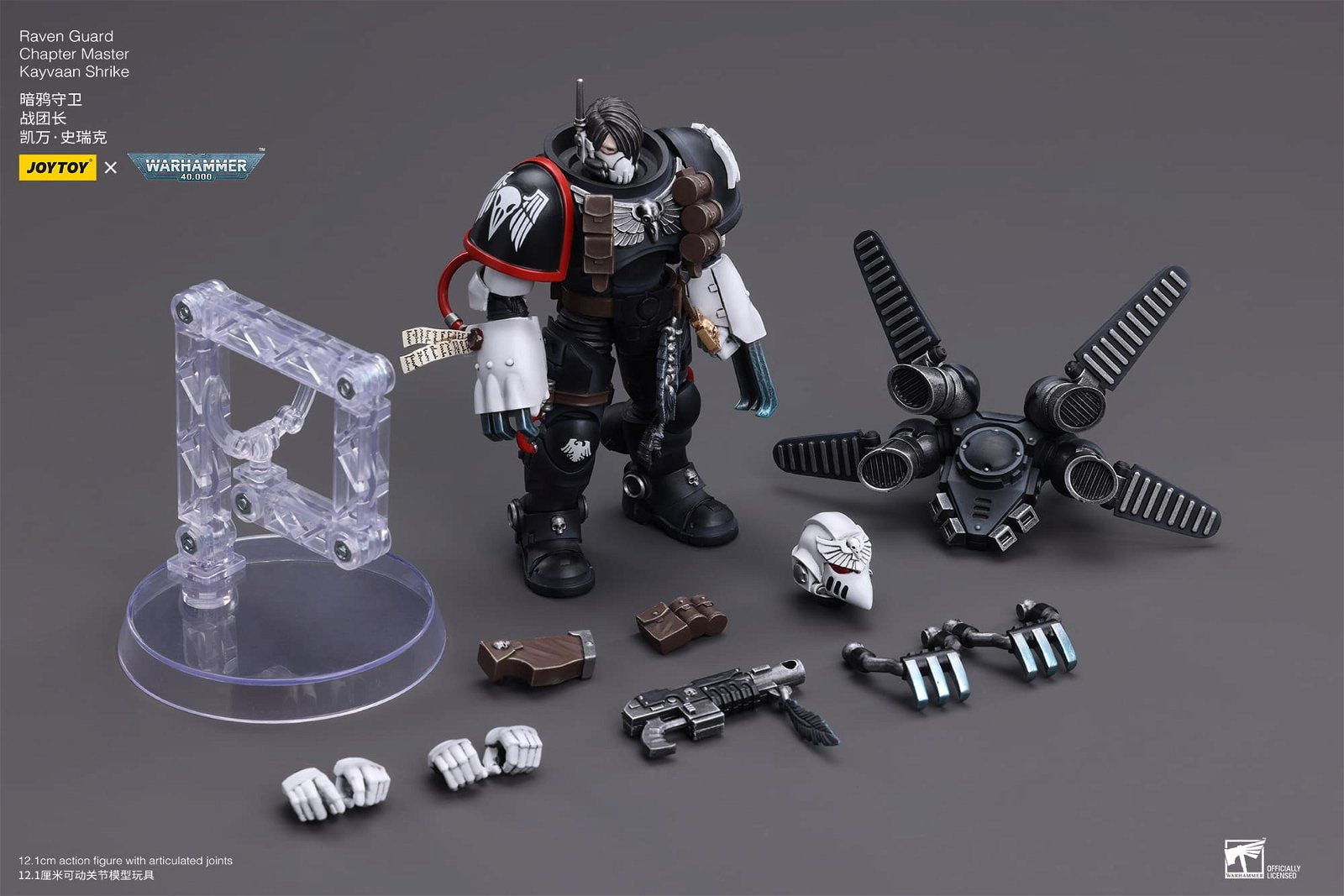 Joytoy: Raven Guard Chapter Master Kayvaan Shrike