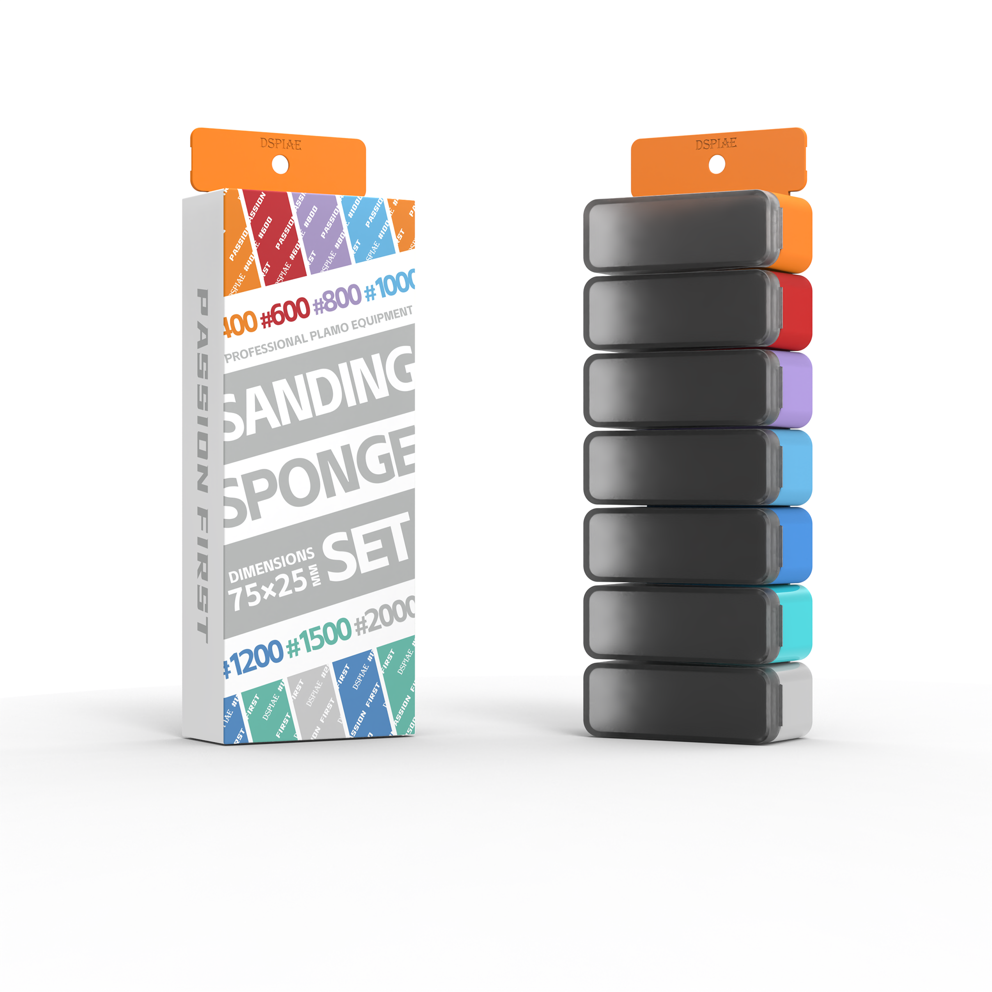 DSPIAE: Vigorous Sponge Sandpaper Set