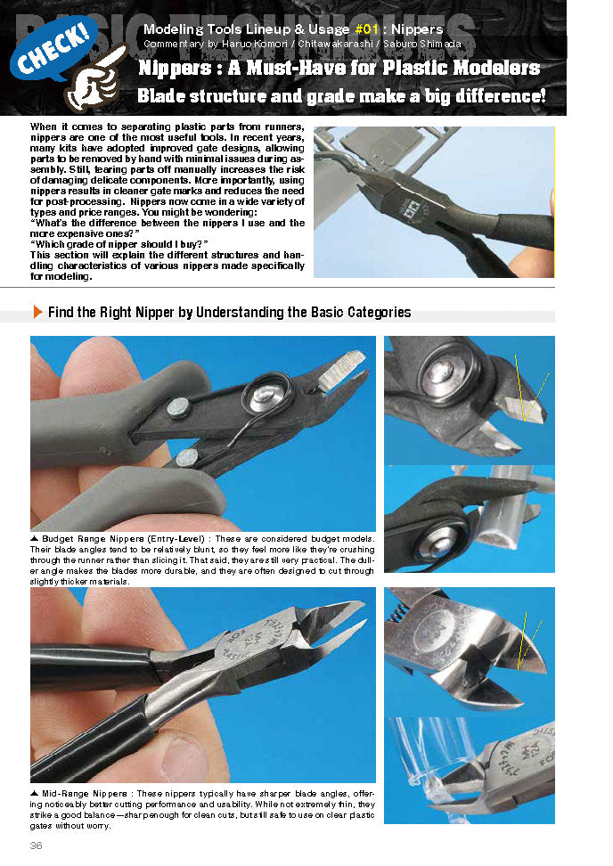 Model Art: Mastering Tools for Plastic Models (Eng)