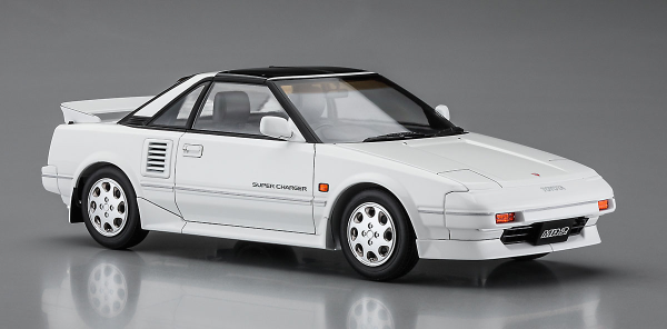 Hasegawa [HC45] 1:24 Toyota MR2 (AW11) Late Version G-Limited Super Charger (T Bar Roof) 1988