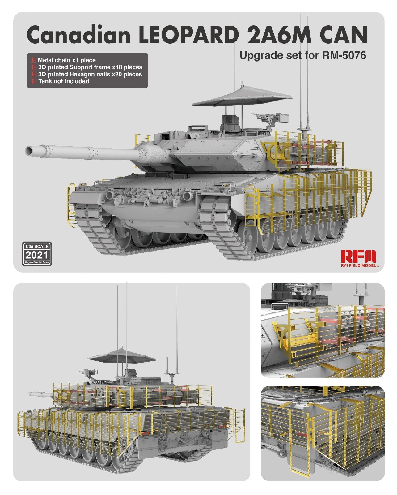 RFM: 1/35 Canadian Leopard 2A6M CAN Upgrade Set