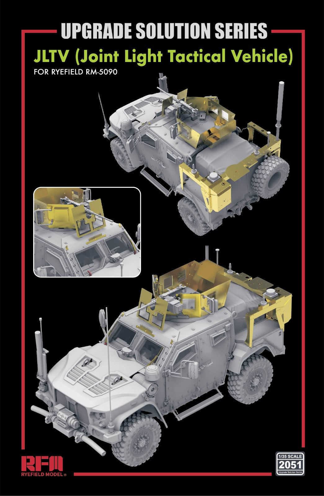 RFM: 1/35 JLTV - Joint Light Tactical Vehicle Upgrade Set