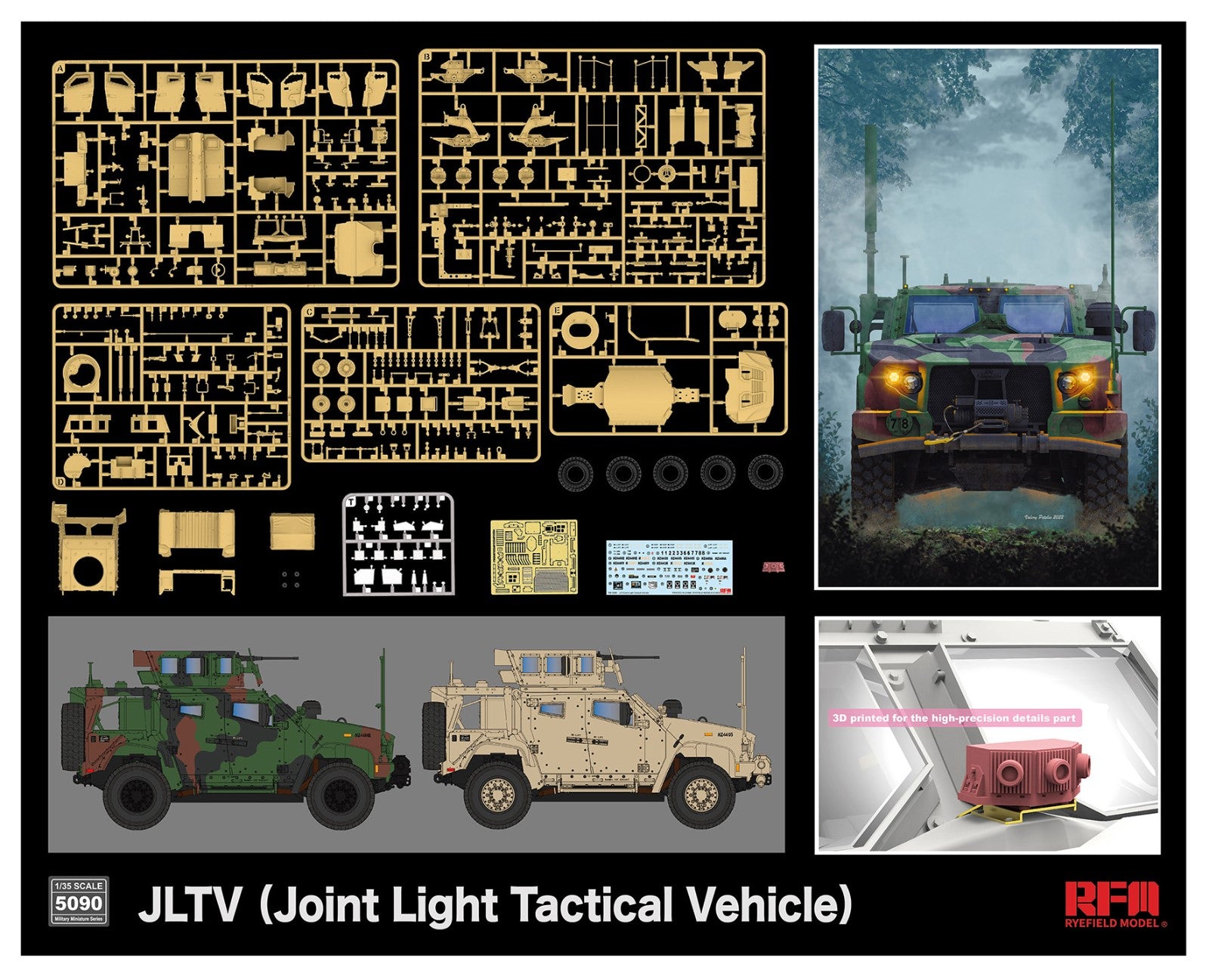 RFM: 1/35 JLTV - Joint Light Tactical Vehicle