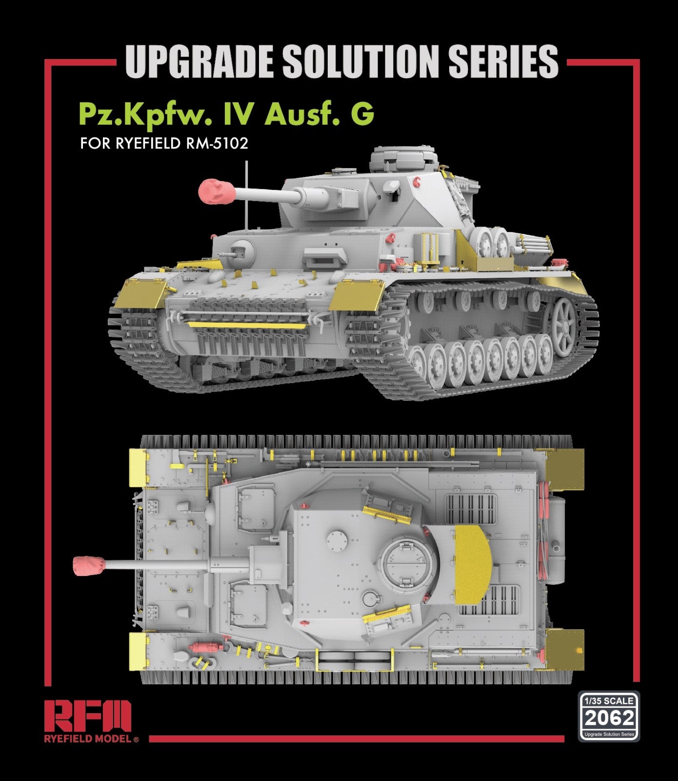 RFM: 1/35 Pz.Kpfw. IV Ausf. G Upgrade Set