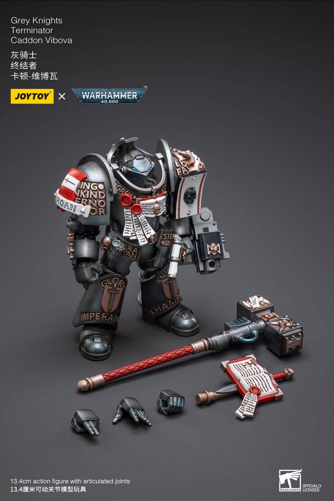 Joytoy: Grey Knights Nemesis Dreadknight (Including Grey Knights Terminator Caddon ibova)