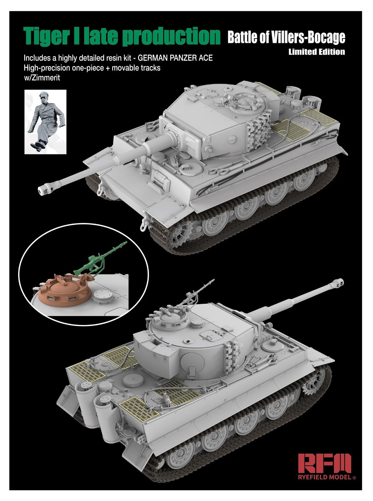 RFM: 1/35 Tiger 1 Late Production (Battle of Villers-Bocage)