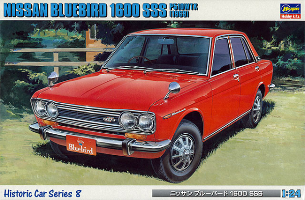 Hasegawa [HC8] 1:24 Nissan Bluebird 1600 SSS P510WTK 1969