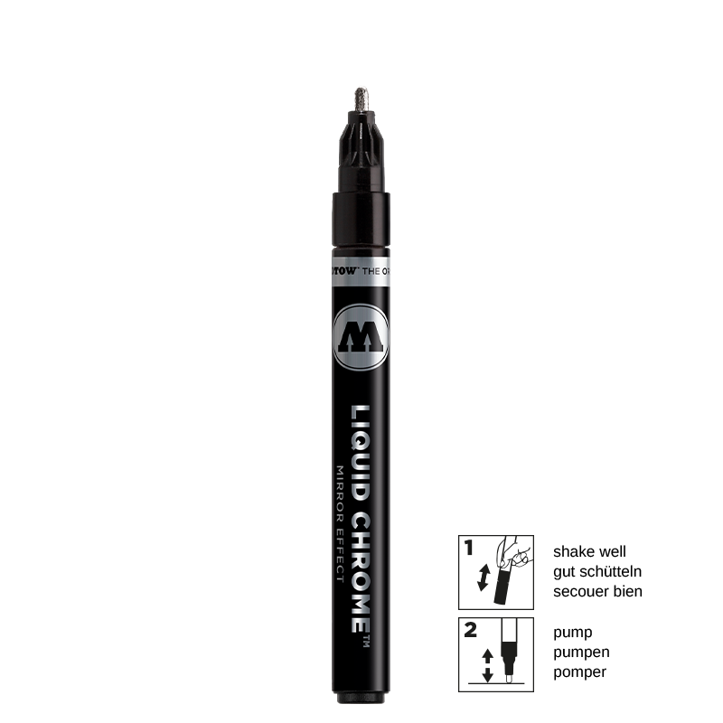 Molotow: Liquid Chrome Pump Markers