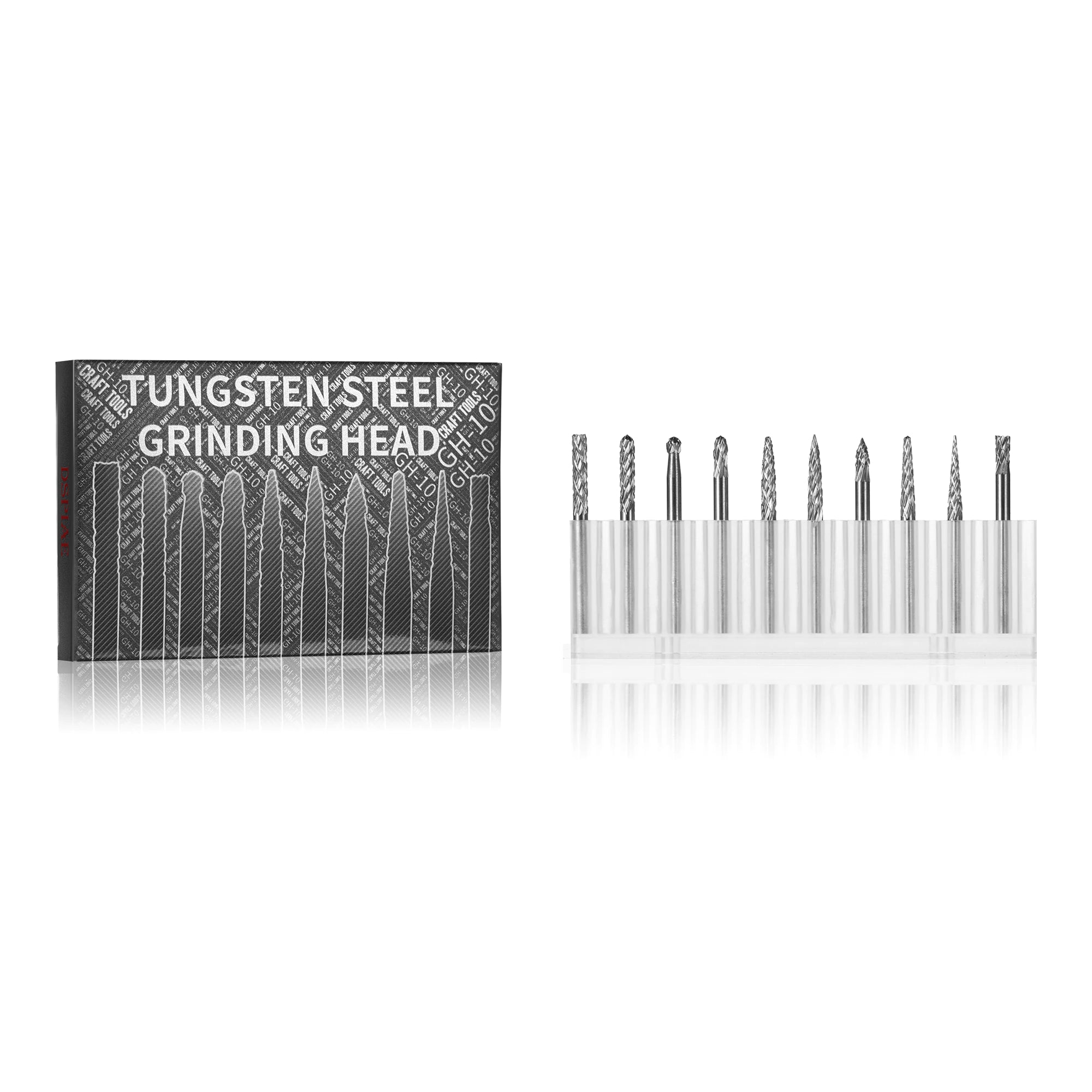 DSPIAE: Tungsten Steel Grinding Head Set