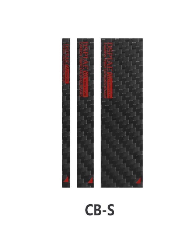 DSPIAE: CB-S Carbon Fiber Sanding Set (3pcs)
