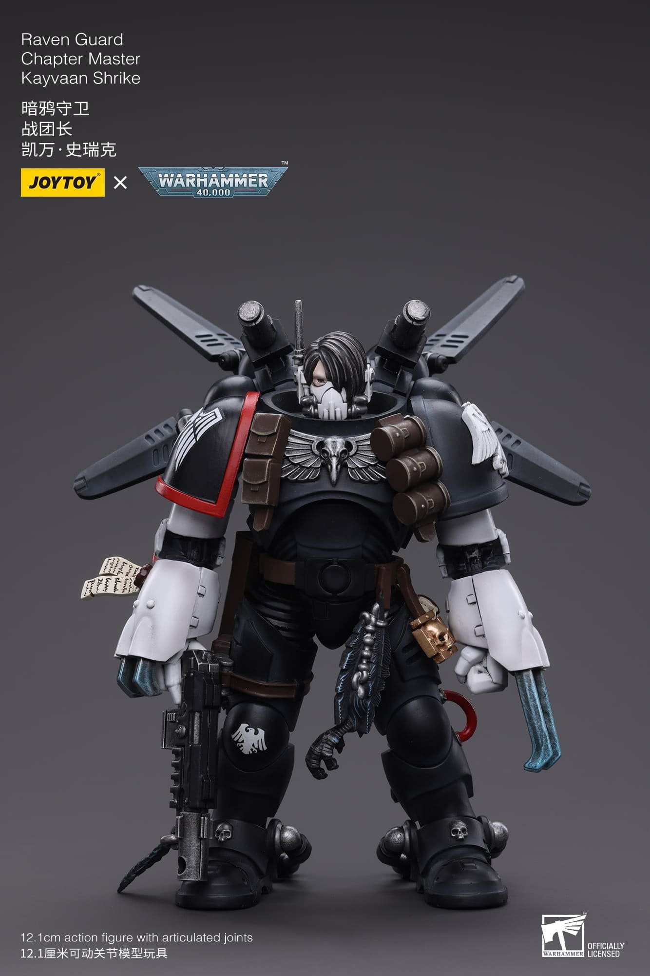 Joytoy: Raven Guard Chapter Master Kayvaan Shrike