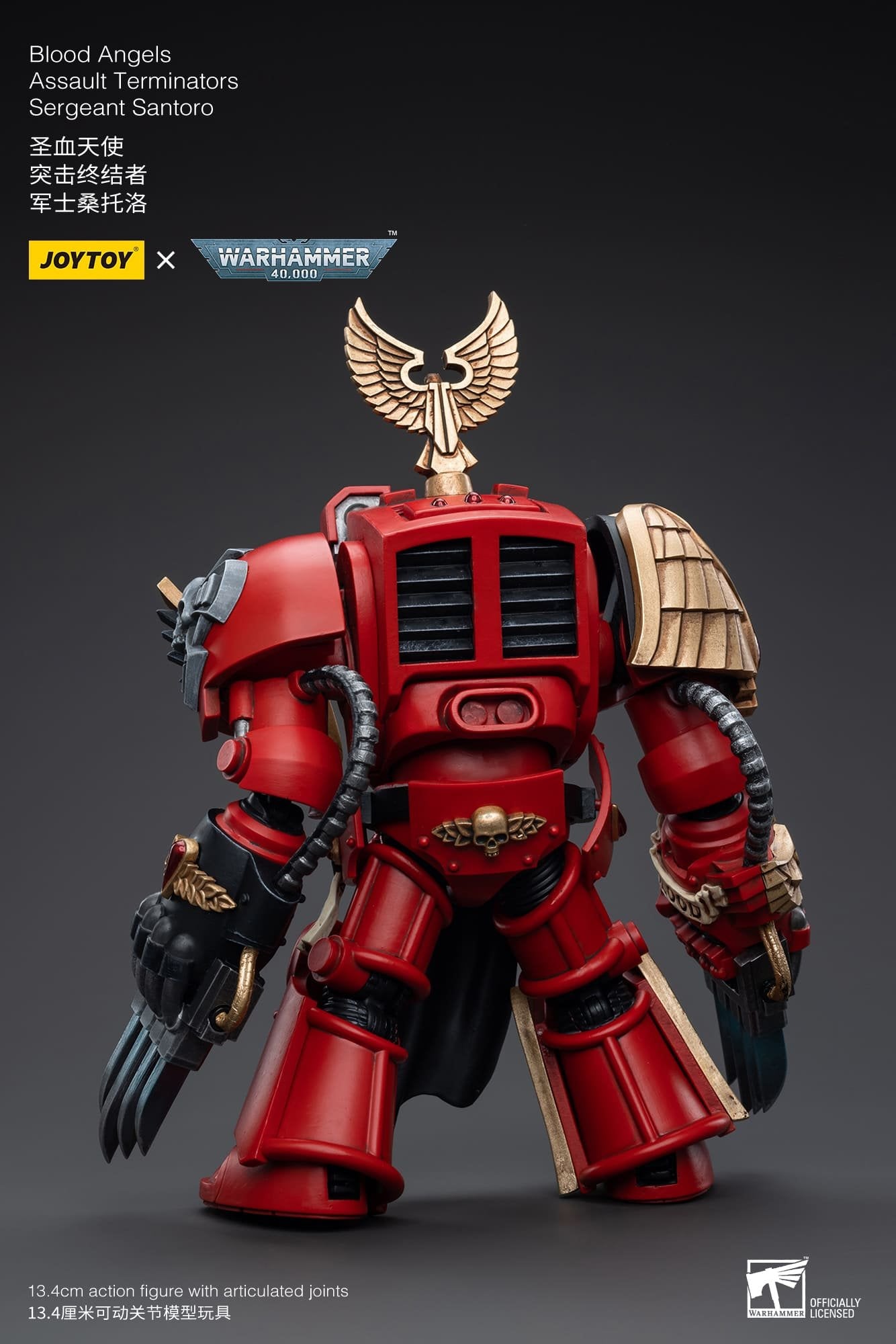 Joytoy: Blood Angels Assault Terminators Sergeant Santoro