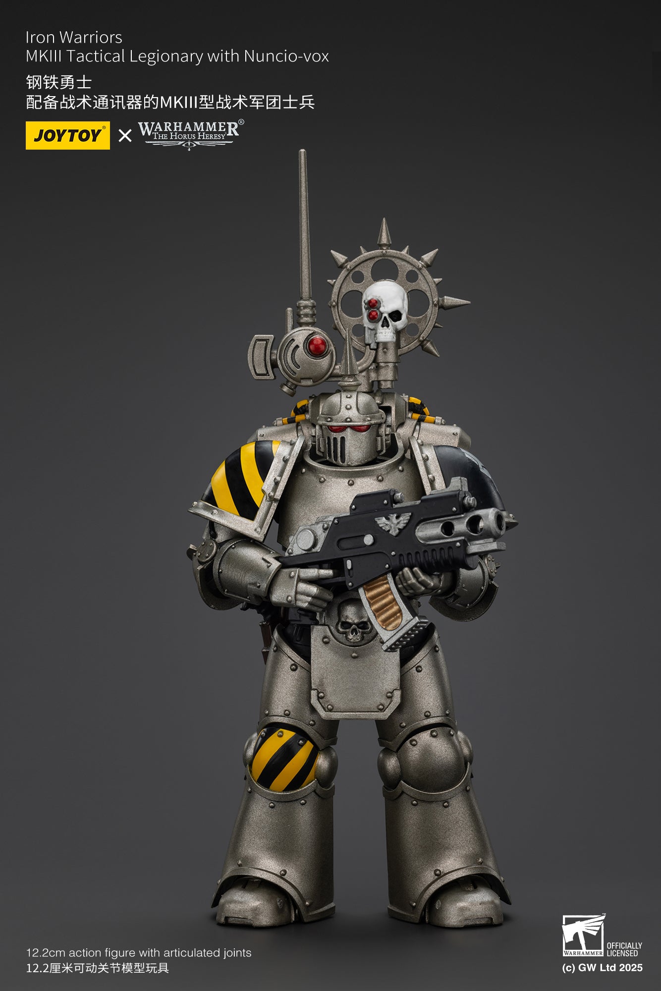 Joytoy: Iron Warriors MKIII Tactical Legionary with Nuncio-vox