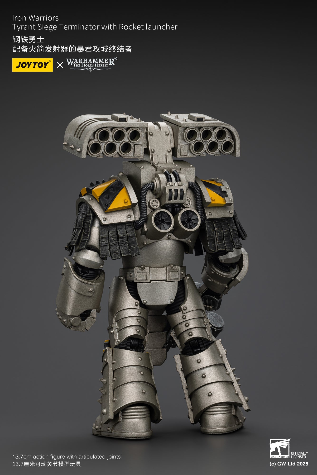 Joytoy: Iron Warriors Tyrant Siege Terminator with Rocket Launcher