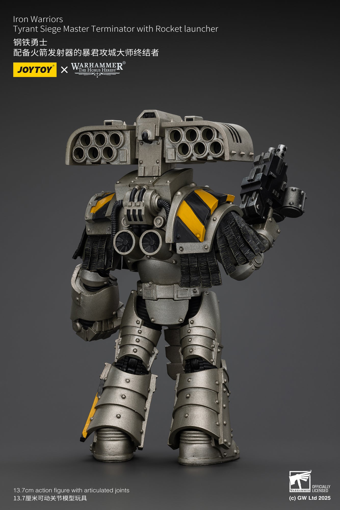 Joytoy: Iron Warriors Tyrant Siege Master Terminator with Rocket launcher