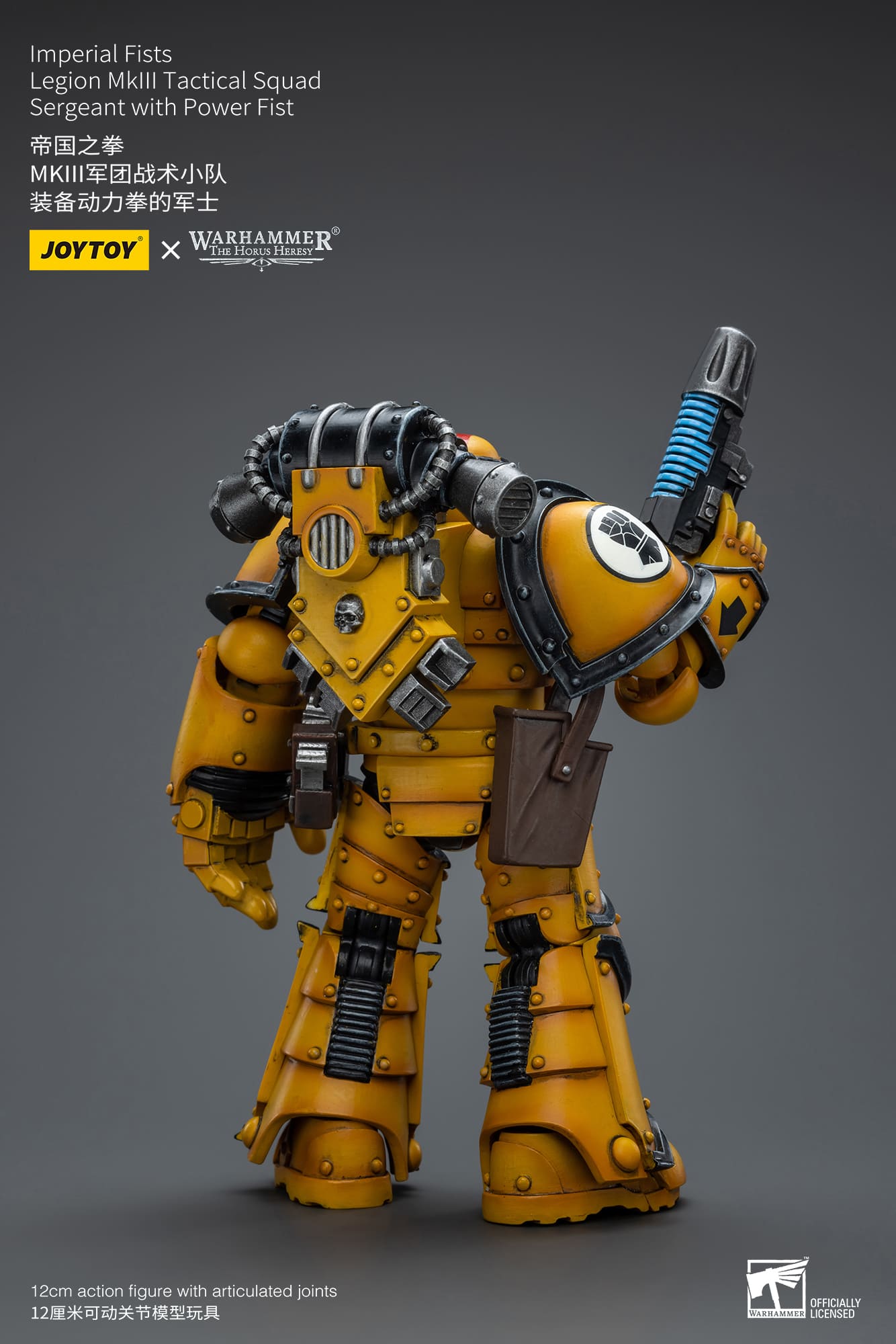 Joytoy: Imperial Fists Legion MkIII Tactical Squad Sergeant with Power Fist