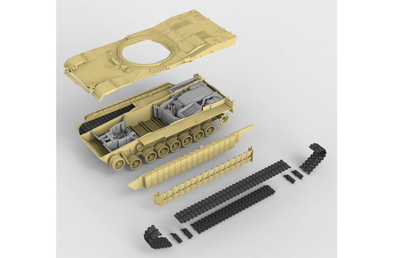 RFM: 1/35 U.S. Main Battle Tank M1A2 SEP Abrams Tusk I/ Tusk II w/Full Interior