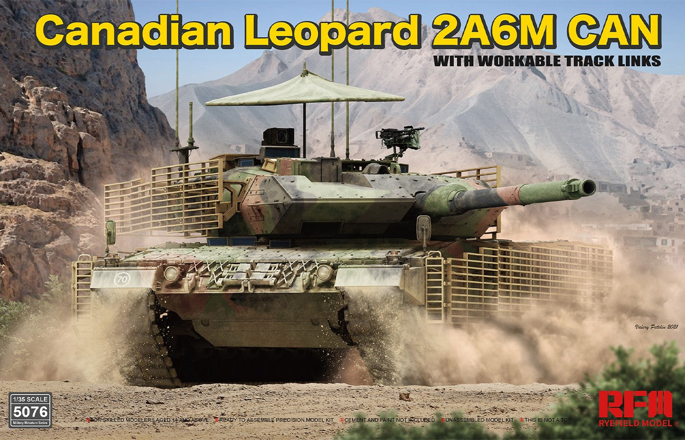 RFM: 1/35 Canadian Leopard 2A6M CAN w/ Workable Tracks