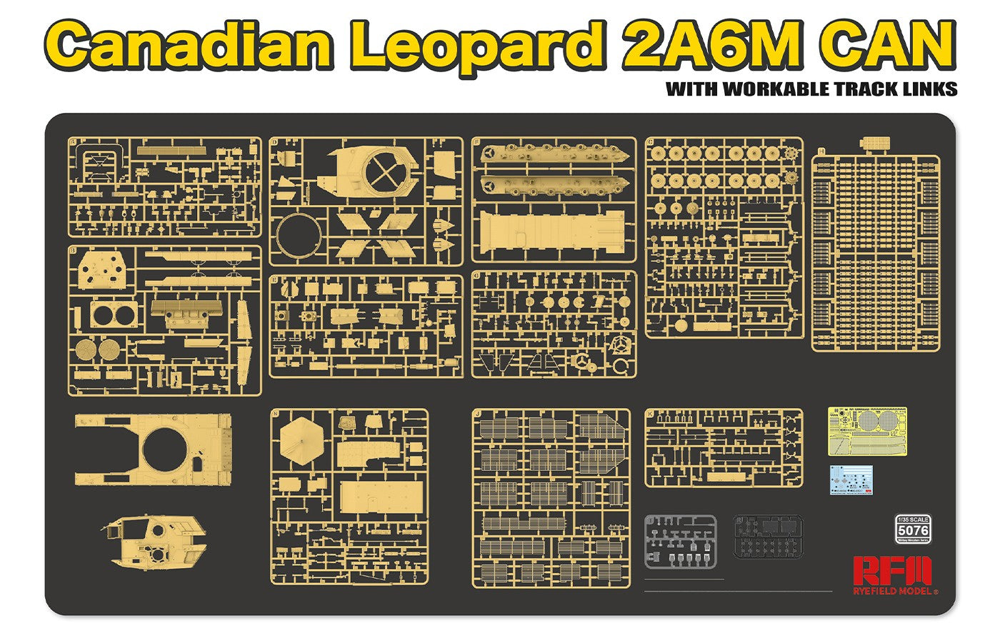 RFM: 1/35 Canadian Leopard 2A6M CAN w/ Workable Tracks