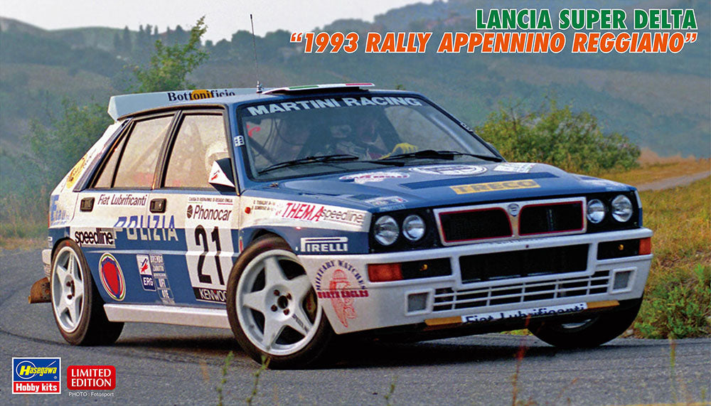Hasegawa 1/24 Lancia Super Delta “1993 Rally Appennino Reggiano”