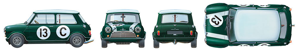 Tamiya: 1/24 Morris Mini Cooper Racing