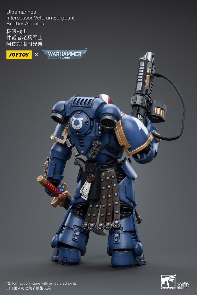 Joytoy: Ultramarines Intercessor Veteran Sergeant Brother Aeontas