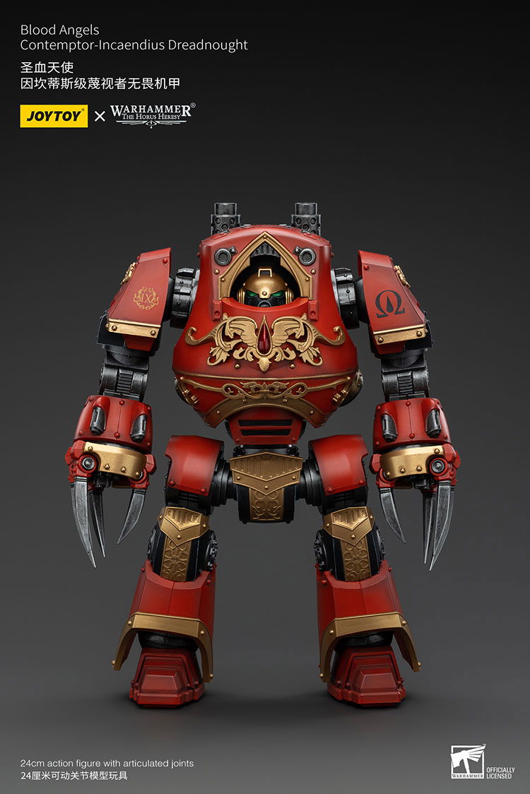 Joytoy: Blood Angels Contemptor-Incaendius Dreadnought