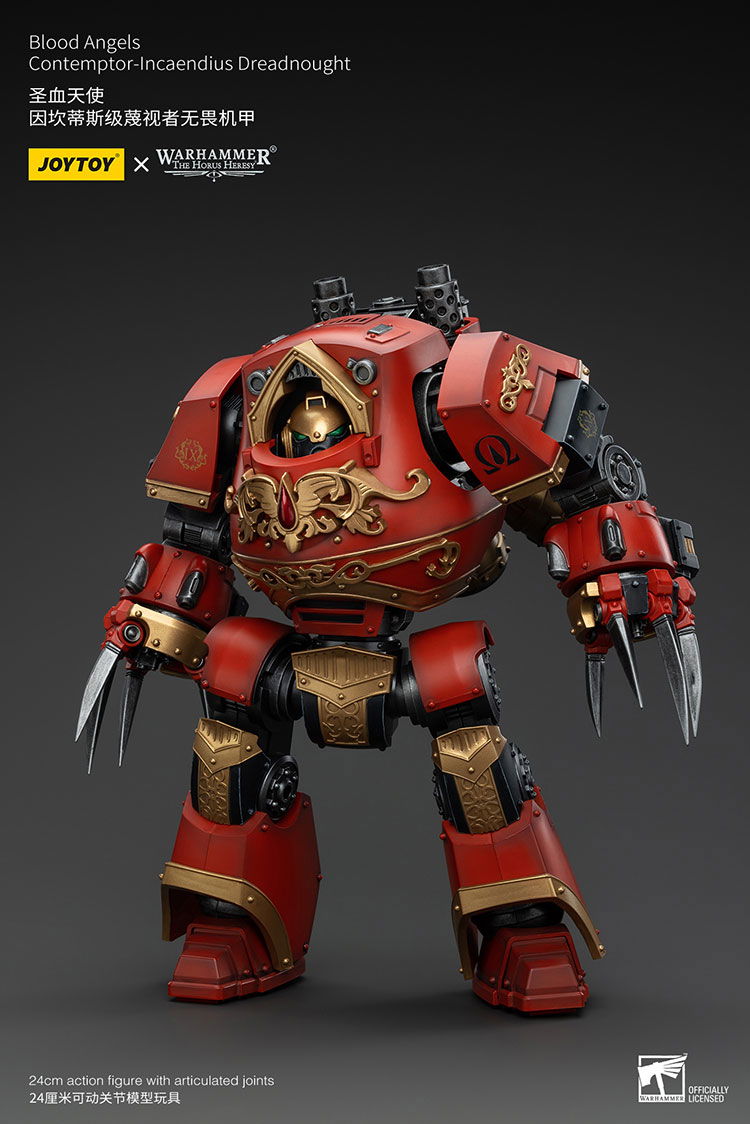 Joytoy: Blood Angels Contemptor-Incaendius Dreadnought