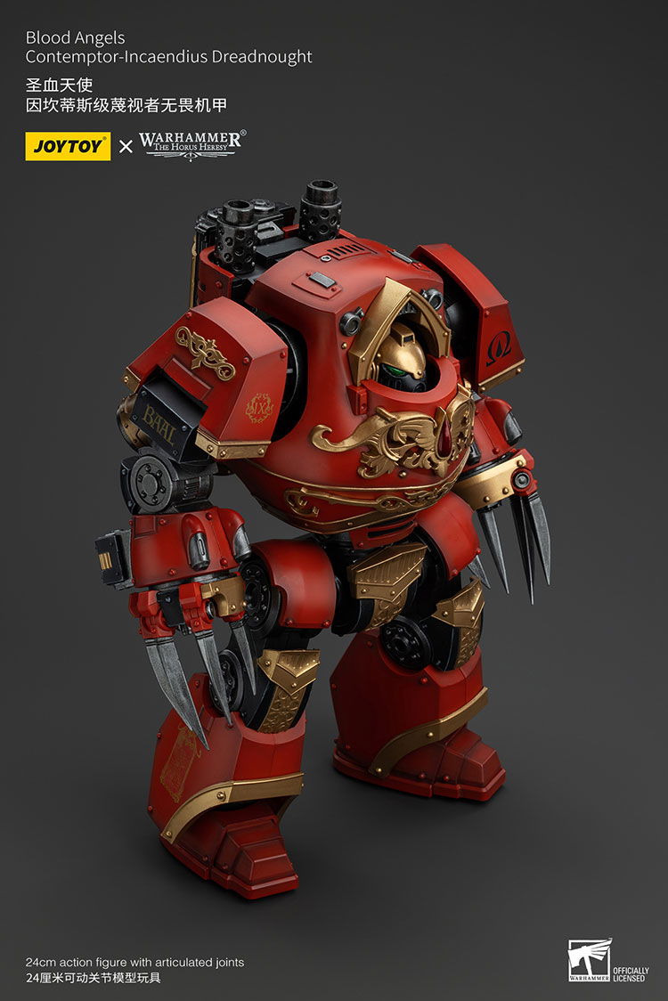 Joytoy: Blood Angels Contemptor-Incaendius Dreadnought