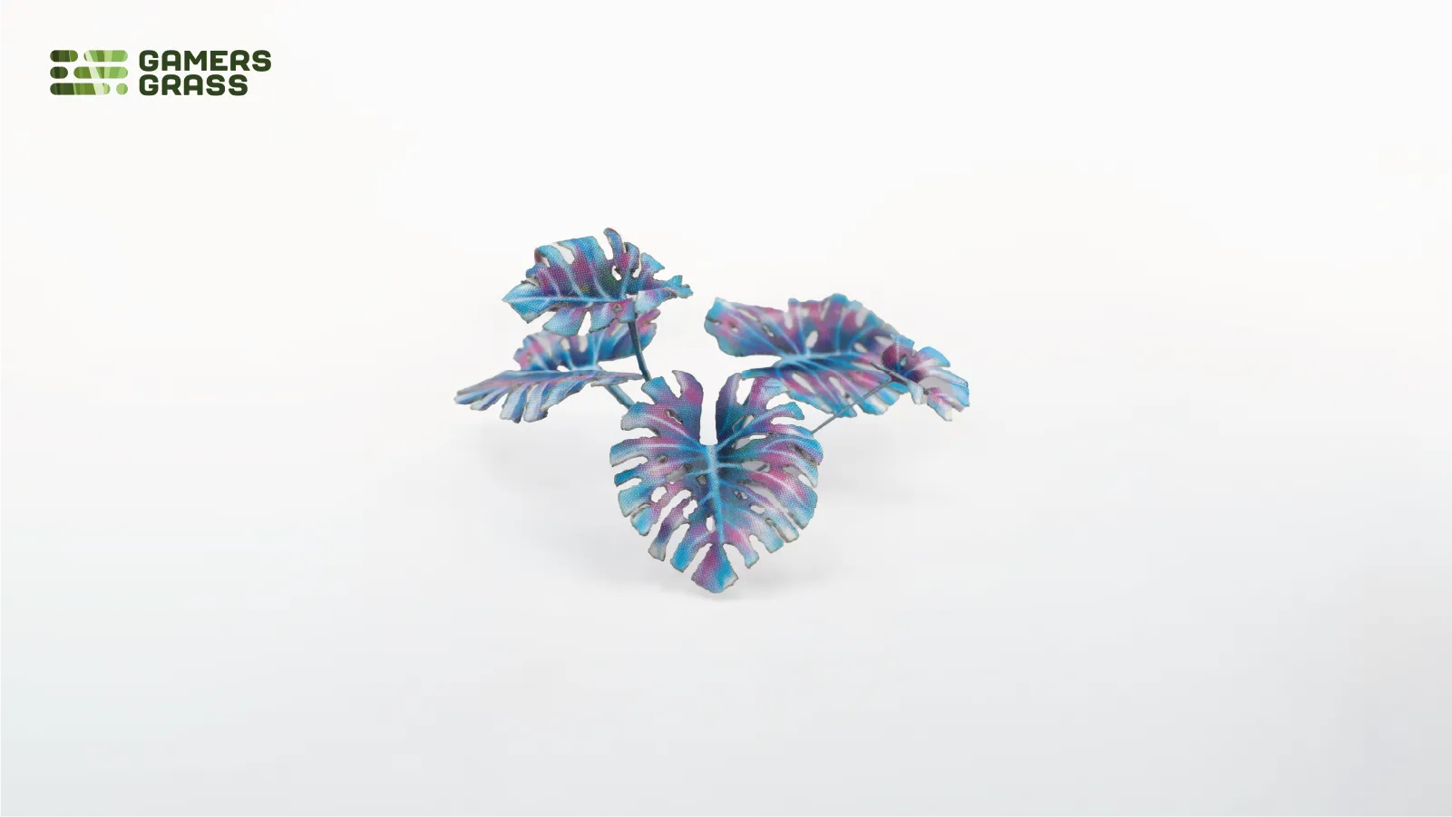 Laser Plants: Alien Monstera