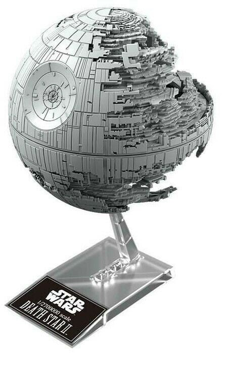 Star Wars: 1/2700000 Death Star II & 1/14500 Star Destroyer