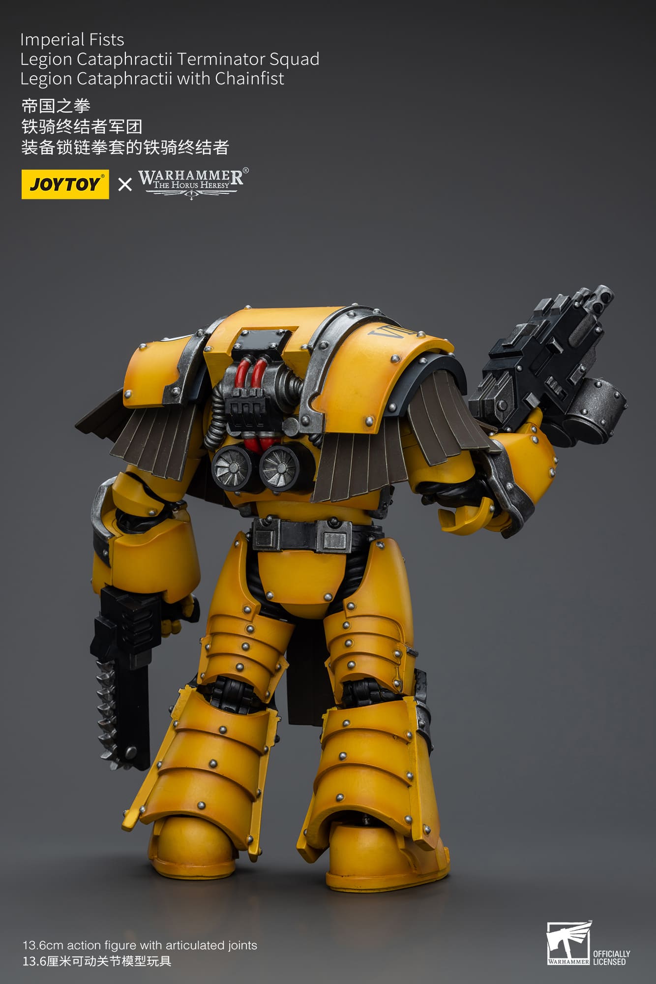 Joytoy: Imperial Fists Legion Cataphractii Sergeant with Chainfist