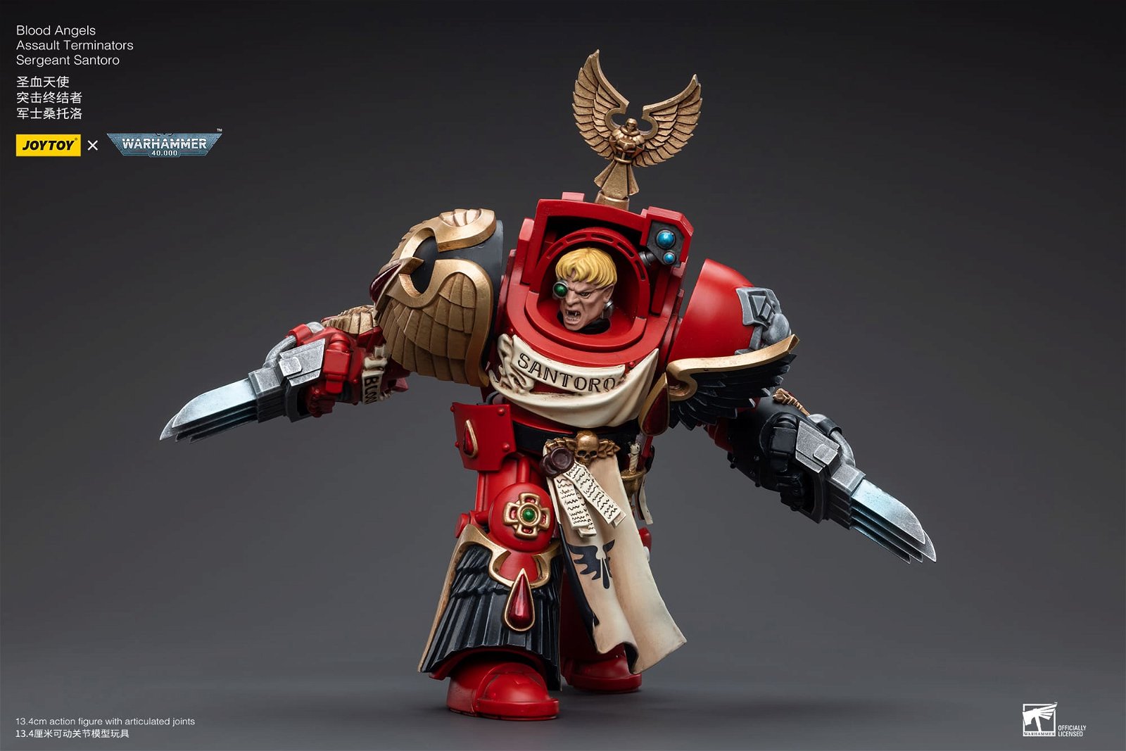 Joytoy: Blood Angels Assault Terminators Sergeant Santoro