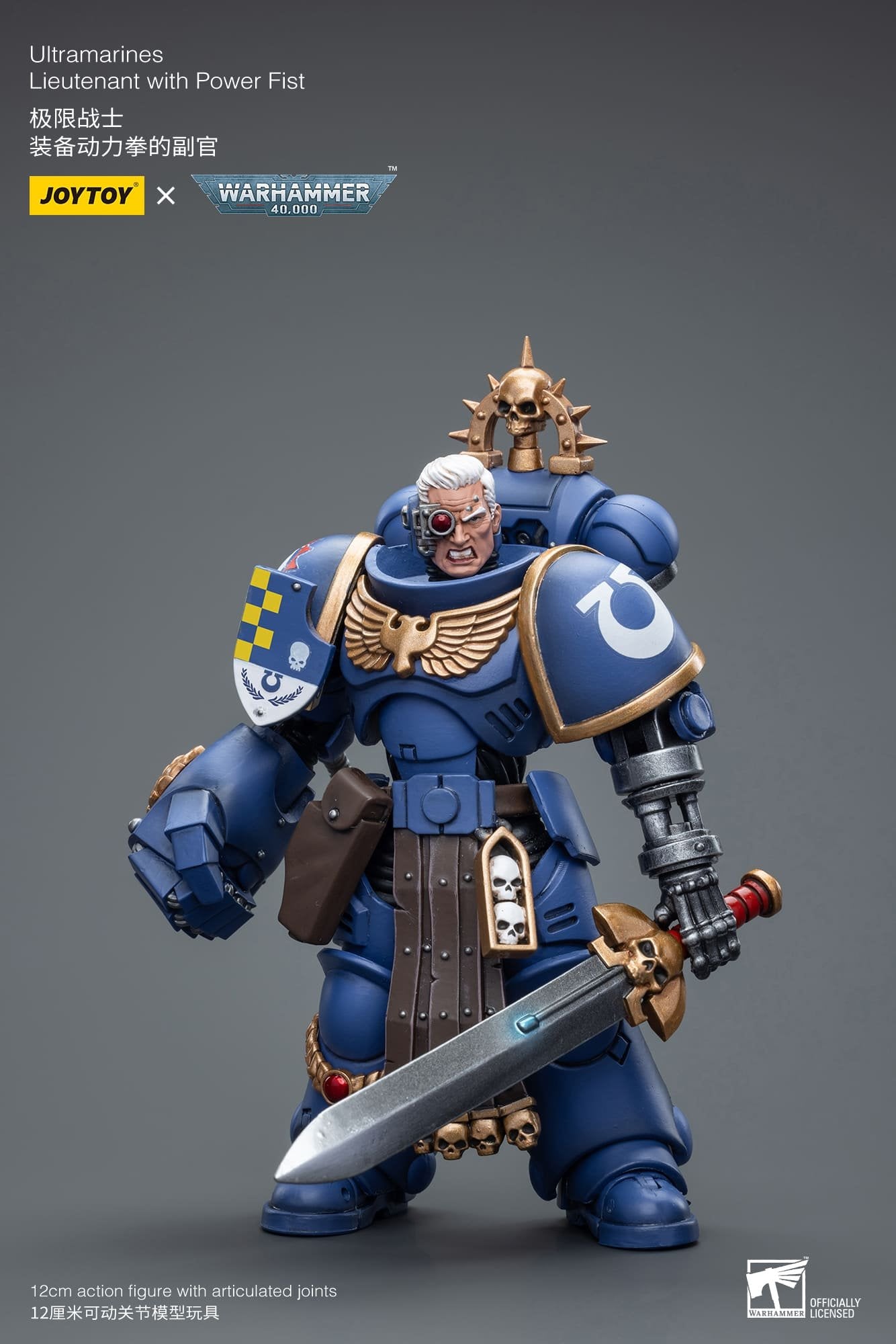 Joytoy: Ultramarines Lieutenant with Power Fist