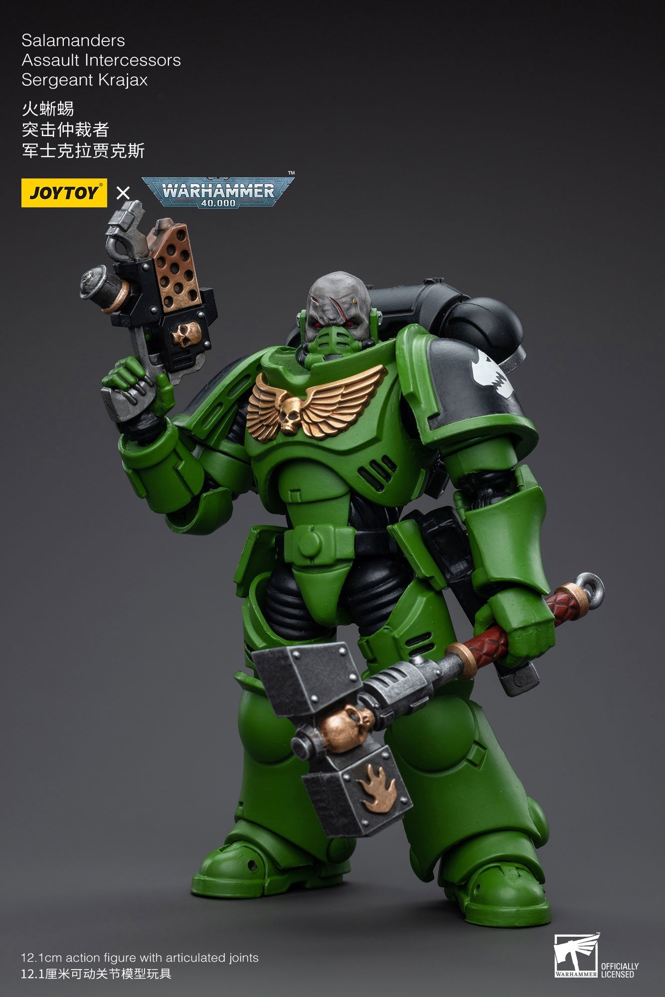 Joytoy: Salamanders Assault Intercessors Sergeant Krajax