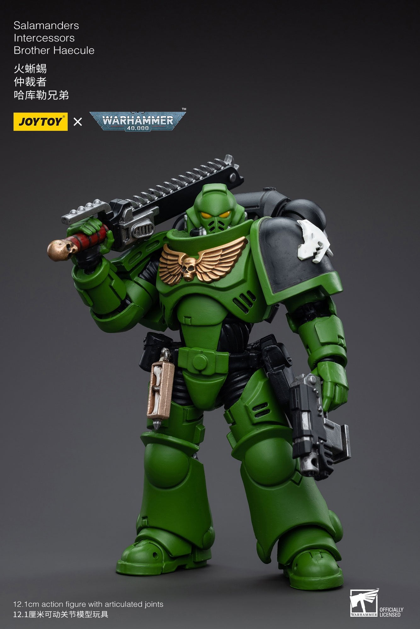 Joytoy: Salamanders Intercessors Brother Haecule