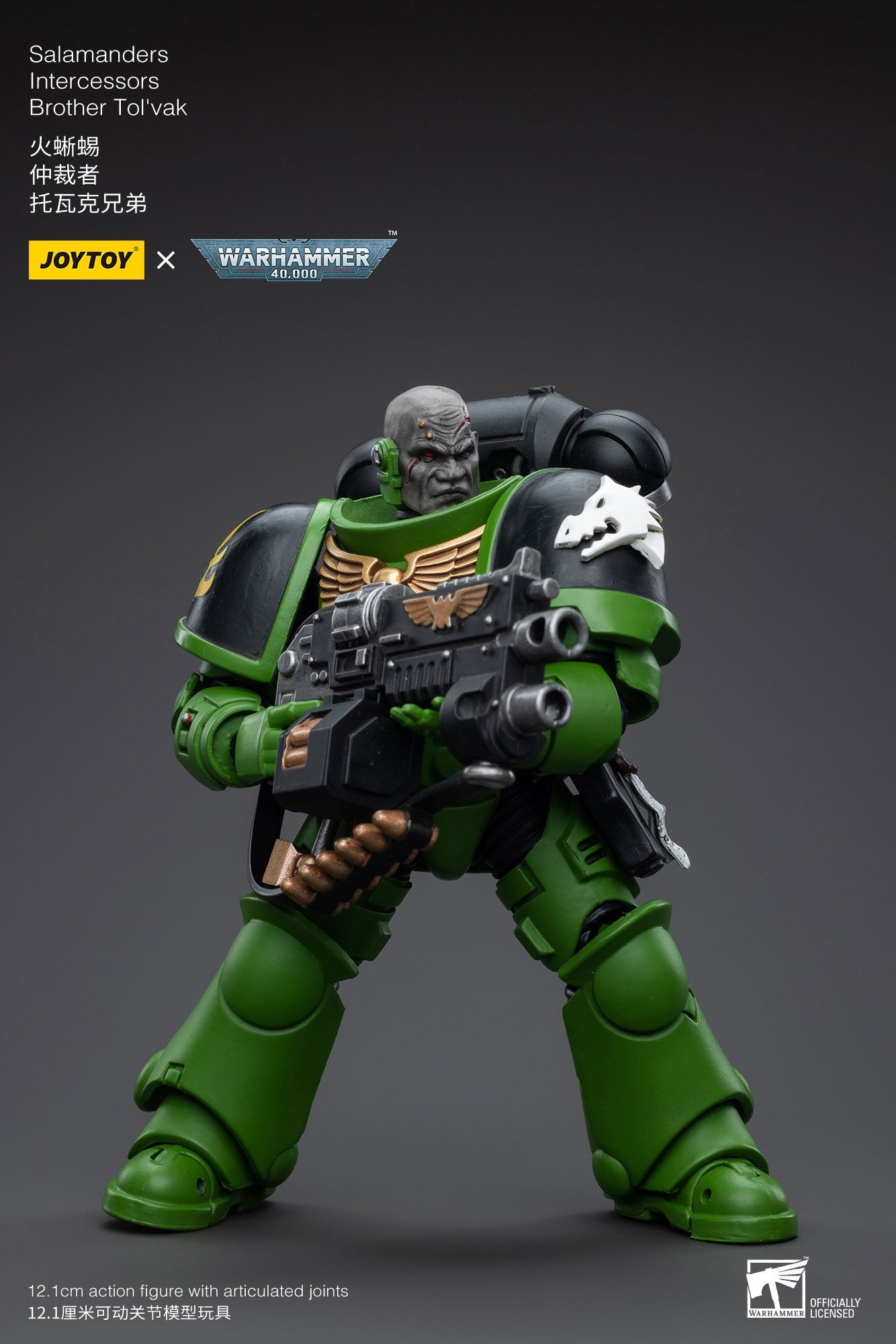 Joytoy: Salamanders Intercessors Brother Tol'vak