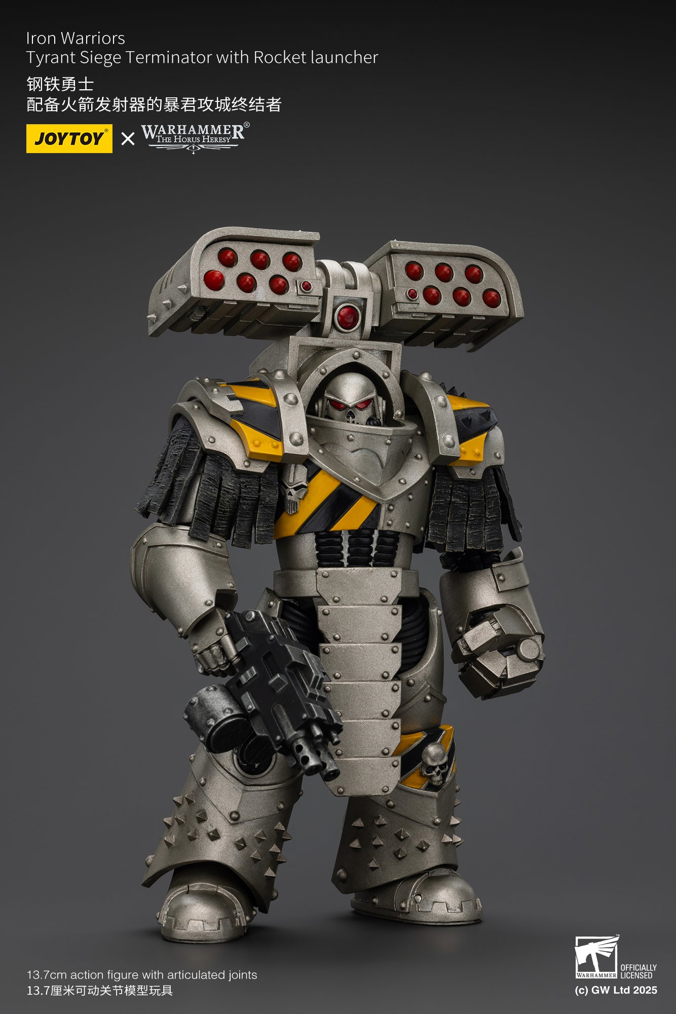 Joytoy: Iron Warriors Tyrant Siege Terminator with Rocket Launcher